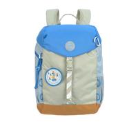LÄSSIG Kinder Wanderrucksack Kinderrucksack mit Brustgurt gepolsterte Schultergurte wasserabweisend, 14 Liter/Big Outdoor Backpack Sunny Explorer green/blue