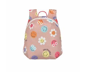 Lässig - LÄSSIG Kleiner Kindergartenrucksack SmileyWorld® staubiges Rosa