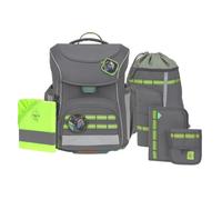Lässig - Lässig School Set Slim Unique Schulranzenset 6tlg. - anthracite Koffer24