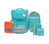 Lässig - Lässig School Set Slim Unique Schulranzenset 6tlg. - turquoise Koffer24