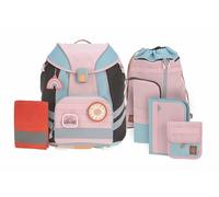 Lässig - Lässig Schulranzen Set 7-teilig Flexy - Unique Rose Blue Black