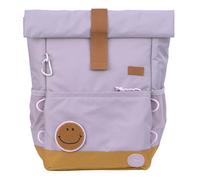 LÄSSIG Kinderrucksack mit Brustgurt Freizeitrucksack wasserabweisend, 12 Liter/Medium Rolltop Backpack lilac