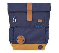 LÄSSIG Kinderrucksack mit Brustgurt Freizeitrucksack wasserabweisend, 12 Liter/Medium Rolltop Backpack navy