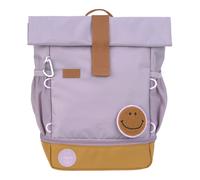 LÄSSIG Kindergartenrucksack Kinderrucksack Rolltop mit Brustgurt wasserabweisend, 11 Liter/Mini Rolltop Backpack lilac