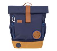 LÄSSIG Kindergartenrucksack Kinderrucksack Rolltop mit Brustgurt wasserabweisend, 11 Liter/Mini Rolltop Backpack navy