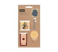 LÄSSIG Anhänger und Patches Set (2 STK.) mit Druckknopf/Bold Match School Patches Set Dream Catcher