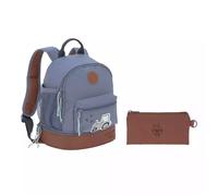 LÄSSIG Mini Backpack Adventure Traktor Blue Denim