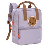 LÄSSIG Kinderrucksack mit Brustgurt Kindergartentasche Kindergartenrucksack 27 cm, 7 Liter, 3 Jahre/Mini Square Backpack Lilac