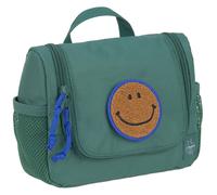 LÄSSIG Kinder Kulturtasche Waschbeutel Waschtasche Kulturbeutel zum Hängen/Mini Washbag Dark Green