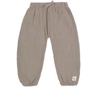 Lässig Mull Hose GOTS 62/68 taupe
