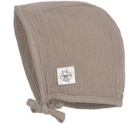 Lässig Mull Mütze GOTS 62/68 taupe