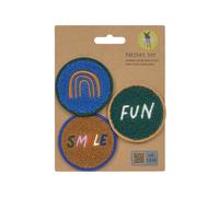 Lässig Patches 3er Set - Little Gang Smile/Fun
