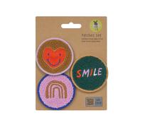 Lässig Patches 3er Set - Little Gang Smile/Heart