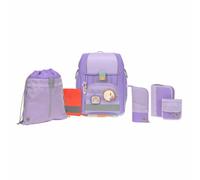 Lässig Ranzenset 6.tlg. Boxy Unique violet/lavender