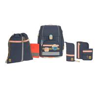 Lässig Ranzenset 7-tlg. Boxy Unique dark blue Ocean Edition