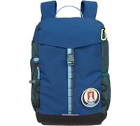 LÄSSIG Rucksack Big Outdoor Backpack 14L Unique Blue/Green dunkelblau
