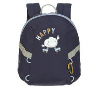 LÄSSIG Kleiner Kinderrucksack für Kita Kindertasche Krippenrucksack mit Brustgurt 3,5 Liter/Tiny Backpack Outdoor Cloud dark blue