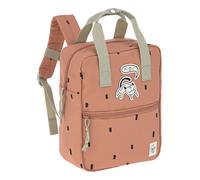LÄSSIG Kinderrucksack mit Brustgurt Kindergartentasche Kindergartenrucksack 28 cm, 7 Liter, 3 Jahre/Mini Square Backpack Happy Prints Karamell