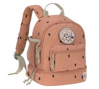 LÄSSIG Kinderrucksack mit Brustgurt Kindergartentasche Kindergartenrucksack 6,5L ab 3 Jahren/Mini Backpack Happy Prints Karamell