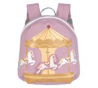 LÄSSIG Kleiner Kinderrucksack für Kita Kindertasche Krippenrucksack mit Brustgurt, 20 x 9.5 x 24 cm, 3,5 L/Tiny Backpack Carousel