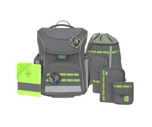 Lässig School Set Slim Unique Schulranzenset 6tlg. - anthracite anthracite [2360] Koffer24