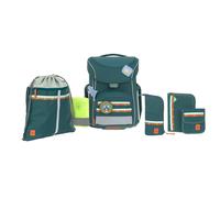 Lässig School Set Slim Unique Schulranzenset 6tlg. - dark green dark green [0300] Koffer24