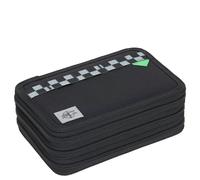 Lässig School Triple Pencil Case - Mäppchen (Unique Black)