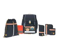 Lässig Schulranzen Boxy Unique Dark Blue Ocean 7 tlg.