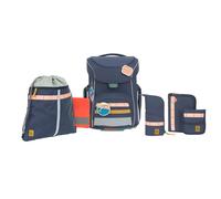 Lässig Schulranzen Set 7-teilig, Slim Unique navy