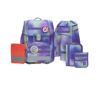 LÄSSIG School Set Boxy Unique Gradient Green/Purple