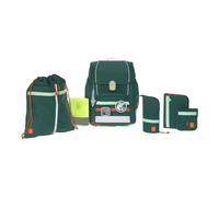 Lässig Schulranzen Set 7-teilig, Boxy Unique dark green Ocean Edition