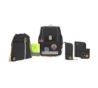 Lässig Schulranzen Set Boxy Unique Black, 7-teilig
