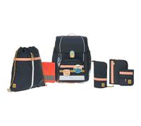 LÄSSIG School Set Boxy Unique - Schulranzen 7tlg. Dark Blue Ocean Edition