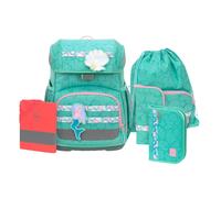 Lässig School Set Light Unique - Schulranzen Set 6tlg. 960g (seashell turqouise)