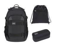 Lässig Schulrucksack Bold Origin Black 3 tlg