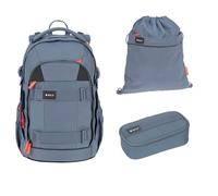 Lässig Schulrucksack Bold Origin Blau 3 tlg