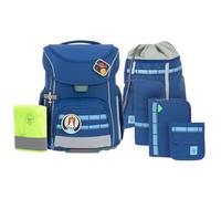 Lässig Unique School Set Slim 7-teilig Dark Blue