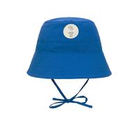 LÄSSIG Splash & Fun Baby und Kleinkind Sonnenhut Fischerhut mit UV-Schutz Kobaltblau 43-45 3-6 Monate