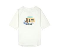 LÄSSIG Splash & Fun Baby und Kind Kurzarm Badeshirt Schwimmshirt Rashguard mit UV-Schutz - Camper sea Salt, 13-18 Monate, Größe 86