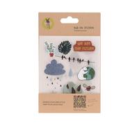 Lässig Sticker Rub On Planet