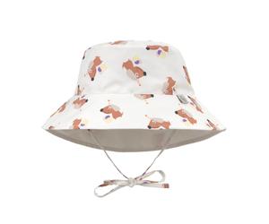 Lässig-Sun Protection Bucket Hat Ice Cream/Dog sea salt, - 41-44