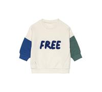 Kinder Pullover - Bio Baumwolle, Little Gang, Free Weiß 4-6 Jahre