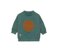 Lässig Sweatshirt "Little Gang Smile" in Grün - Größe 80 | Baby Sweatshirts Jacken