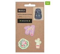 Lässig Textil-Sticker "Joy" in Lila - 13% | Kreativbedarf Diy