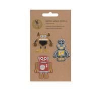LÄSSIG Textil Sticker Stick on Robots