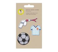 Lässig Textile Woven Sticker Stick on Football