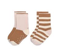 LÄSSIG Unisex Kinder- Und Babysocken Anti-Rutsch Socken, Rosa-Karamell, 27-30 EU