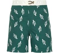 LÄSSIG - Badeshorts CACTUS in green Gr.86