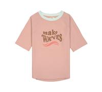 Lässig-UV Shirt Kinder Kurzarm - Wellen, Rosa - 92