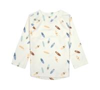 Lässig-UV Shirt Kinder Langarm - Surfbrett, Weiß - 92